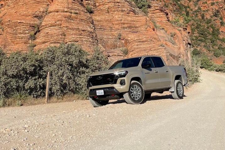 2023 Chevy Colorado front 3/4