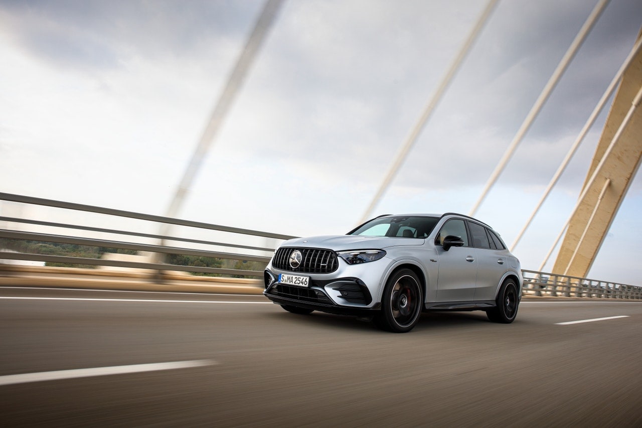 2025 MercedesAMG GLC S 63 E Performance Review More Power, Half The Cylinders Edmunds