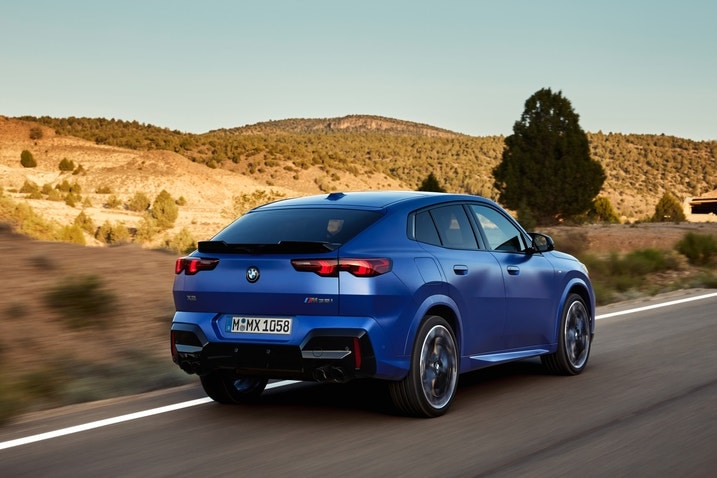 2024 BMW X2 rear 3/4