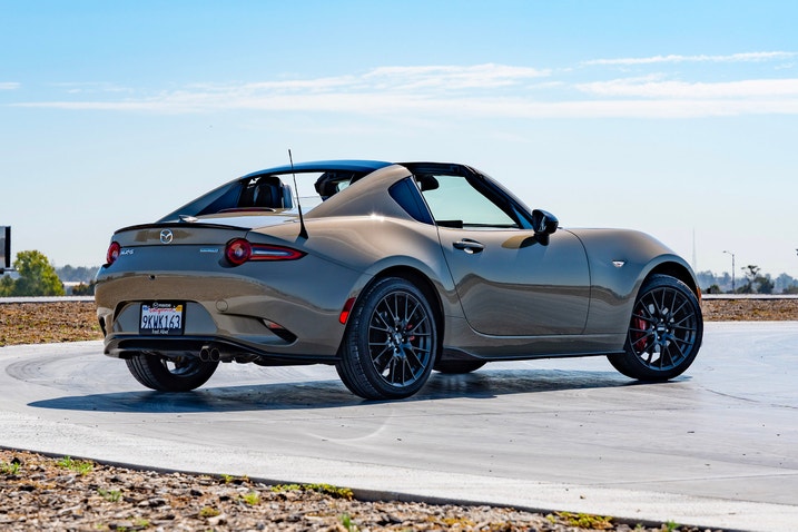 2024 Mazda MX-5 Miata RF rear 3/4