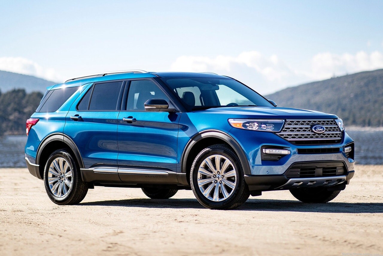 2020 Ford Explorer Limited Hybrid 4dr SUV Exterior Shown