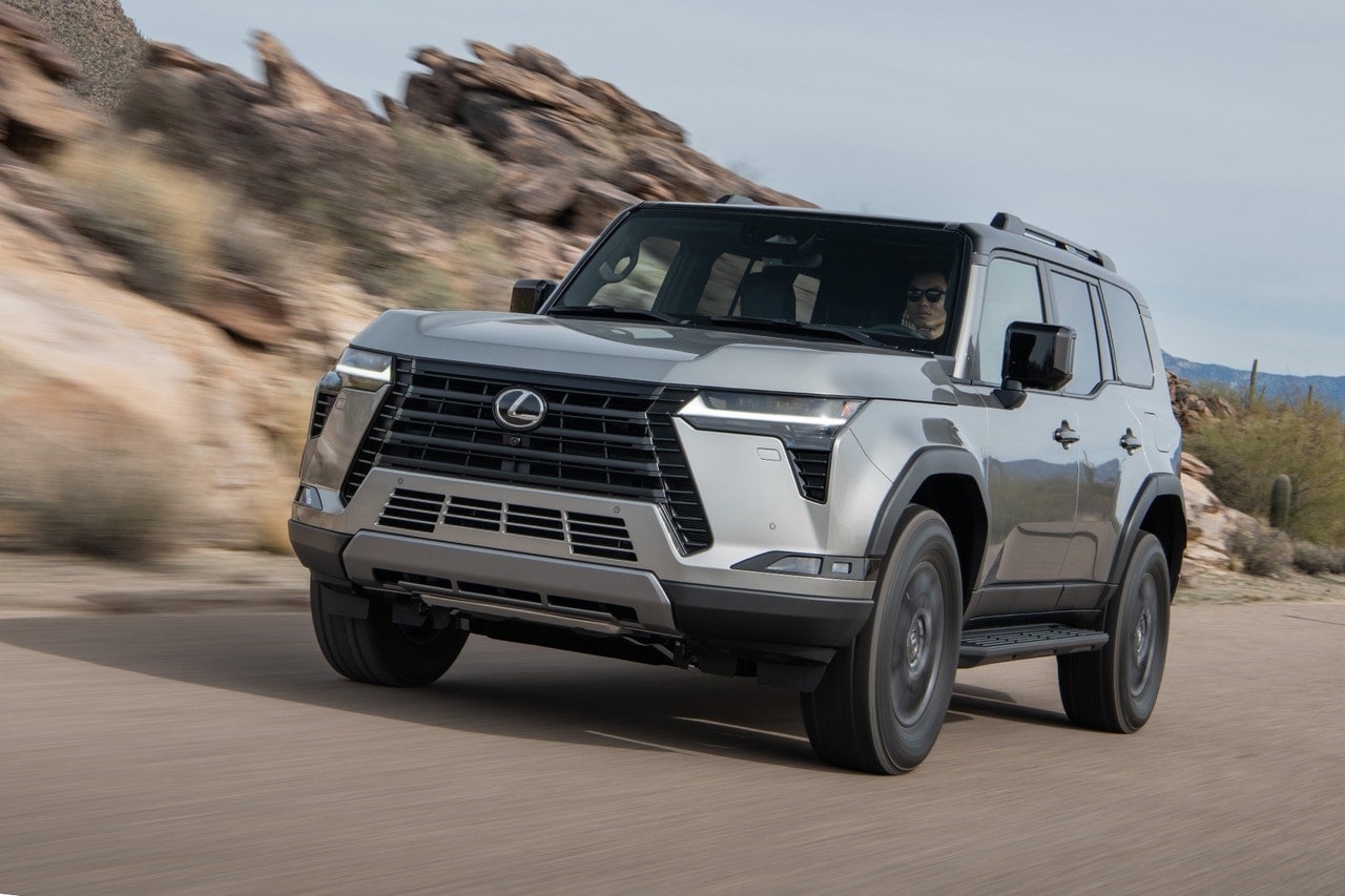 2024 Lexus GX in action