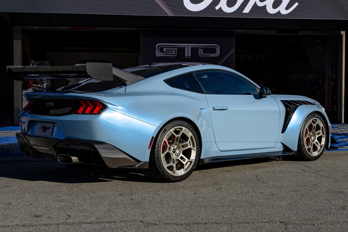 Ford Mustang GTD rear 3/4