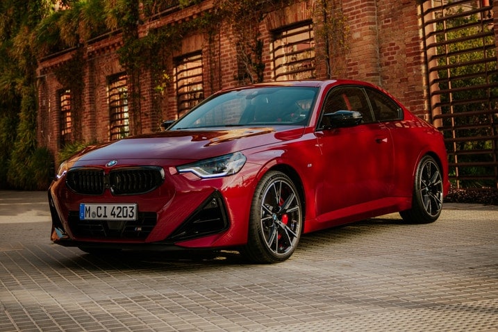 2025 BMW 2 Series front three-quarters