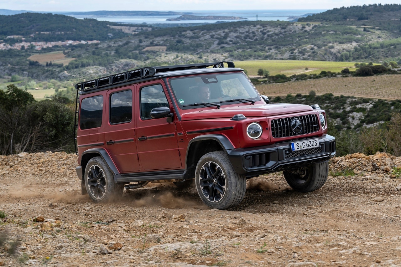 2025 Mercedes-AMG G 63 driving