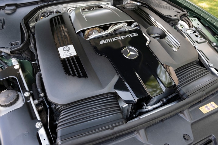 2024 Mercedes-AMG SL 63 S E Performance engine