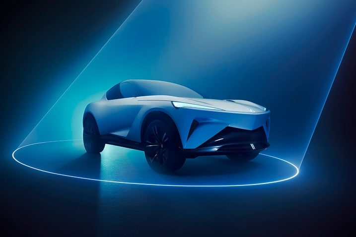 Acura Performance EV SUV Concept front 3/4