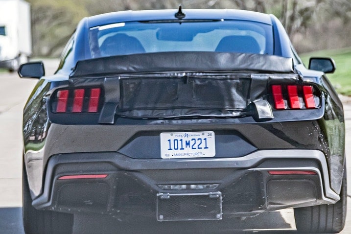 2024 Mustang Shelby GT500 test mule