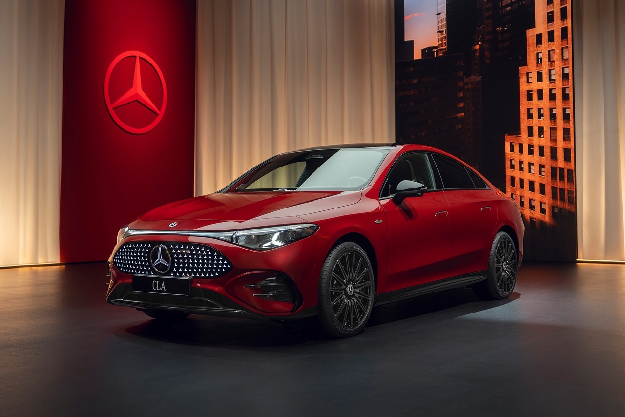 2026 Mercedes-Benz CLA front 3/4