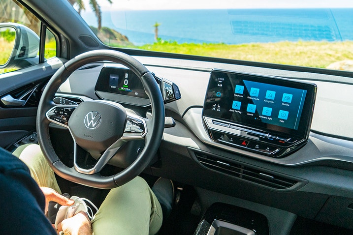 2021 Volkswagen ID.4 dashboard