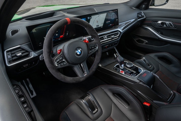 2024 BMW M3 CS dashboard