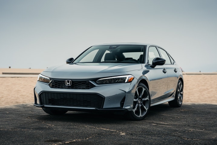 2025 Honda Civic Hybrid front