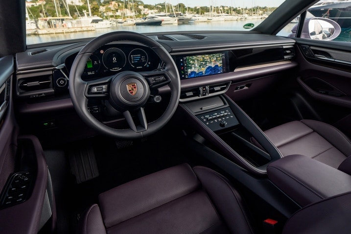 2024 Porsche Macan EV interior