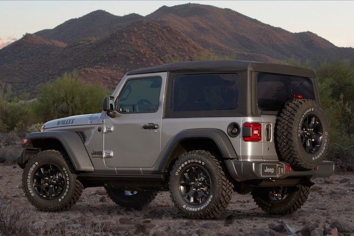 Ekst belakang Jeep Wrangler Willys 2020