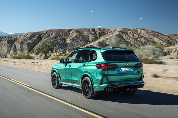 2024 BMW X5 M rear
