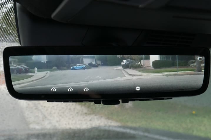Toyota 4Runner Trailhunter rearview camera mirror