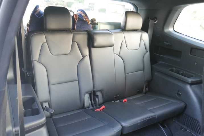 Third row seat in Kia Telluride