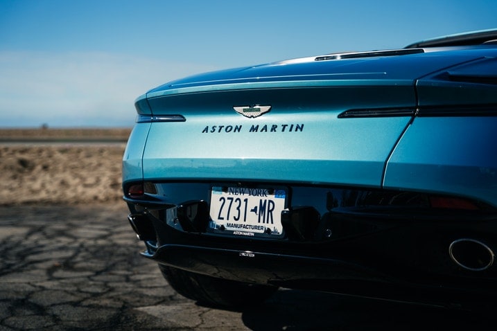 2024 Aston Martin DB12 Volante rear