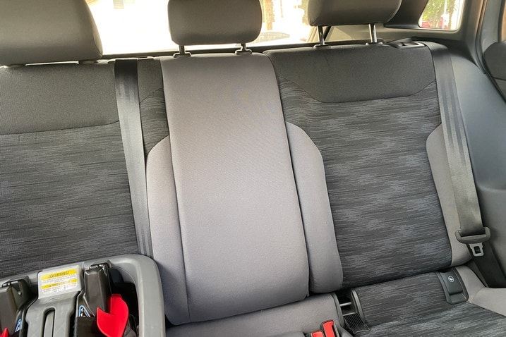 Bagian belakang interior Volkswagen ID.4 2021