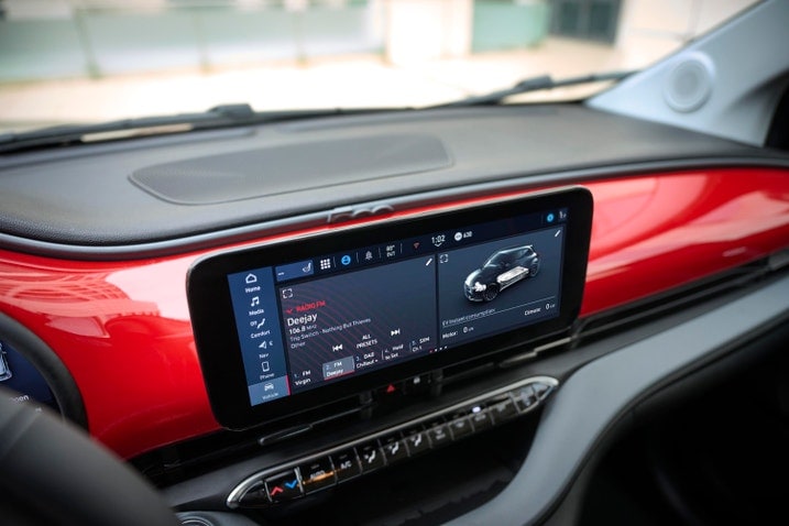 2024 Fiat 500e touchscreen