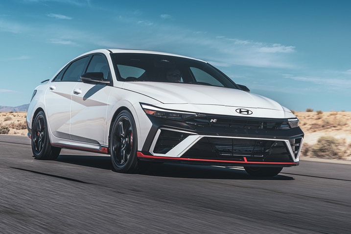 2024 Hyundai Elantra N front