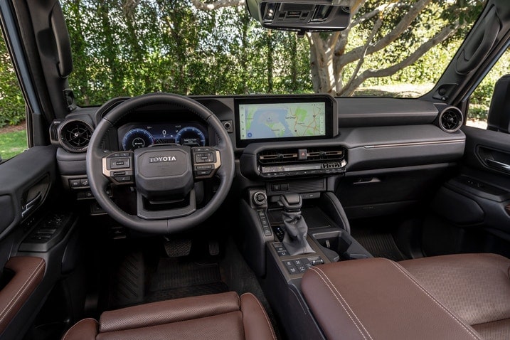 2024 Toyota Land Cruiser interior