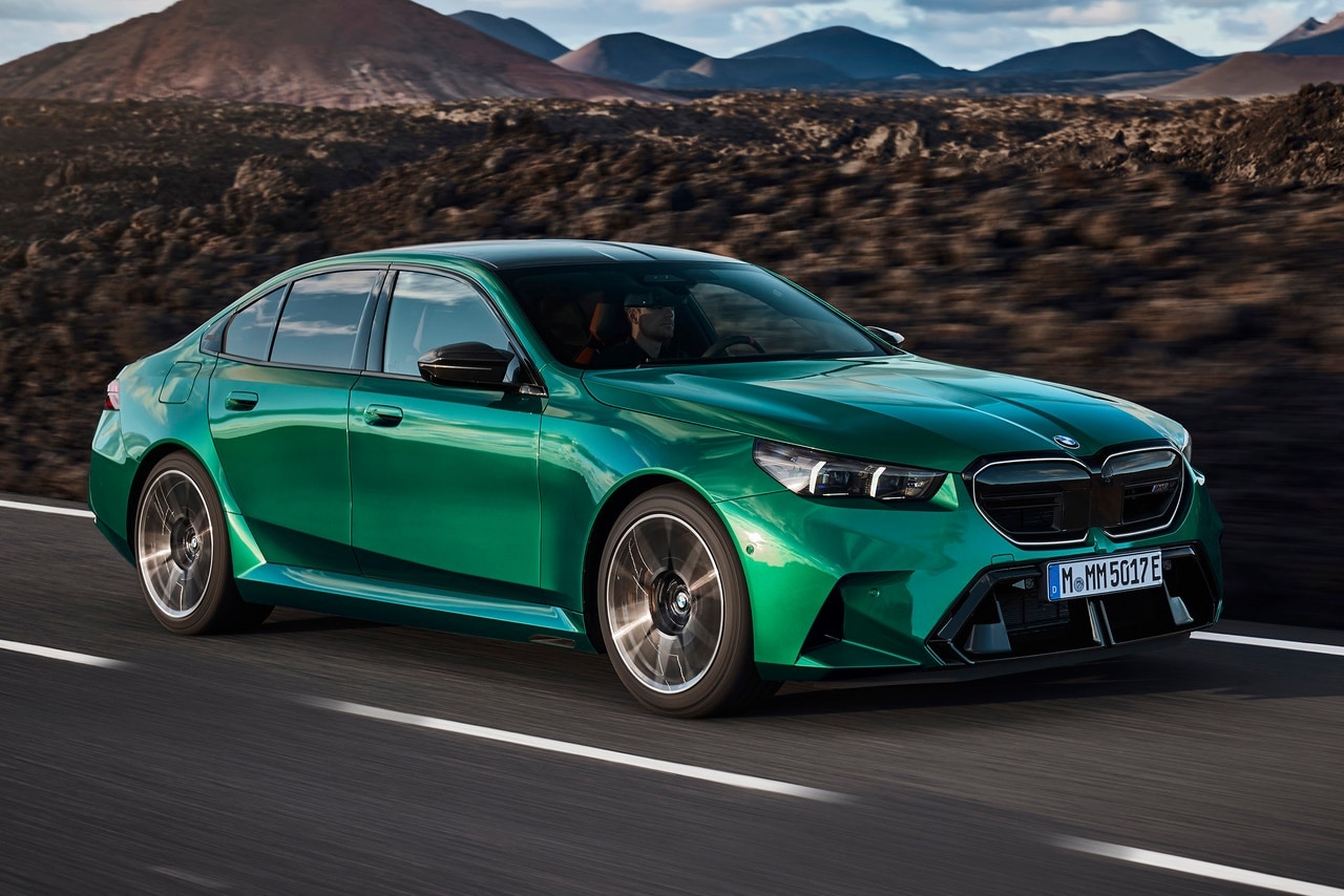 2025 BMW M5 driving