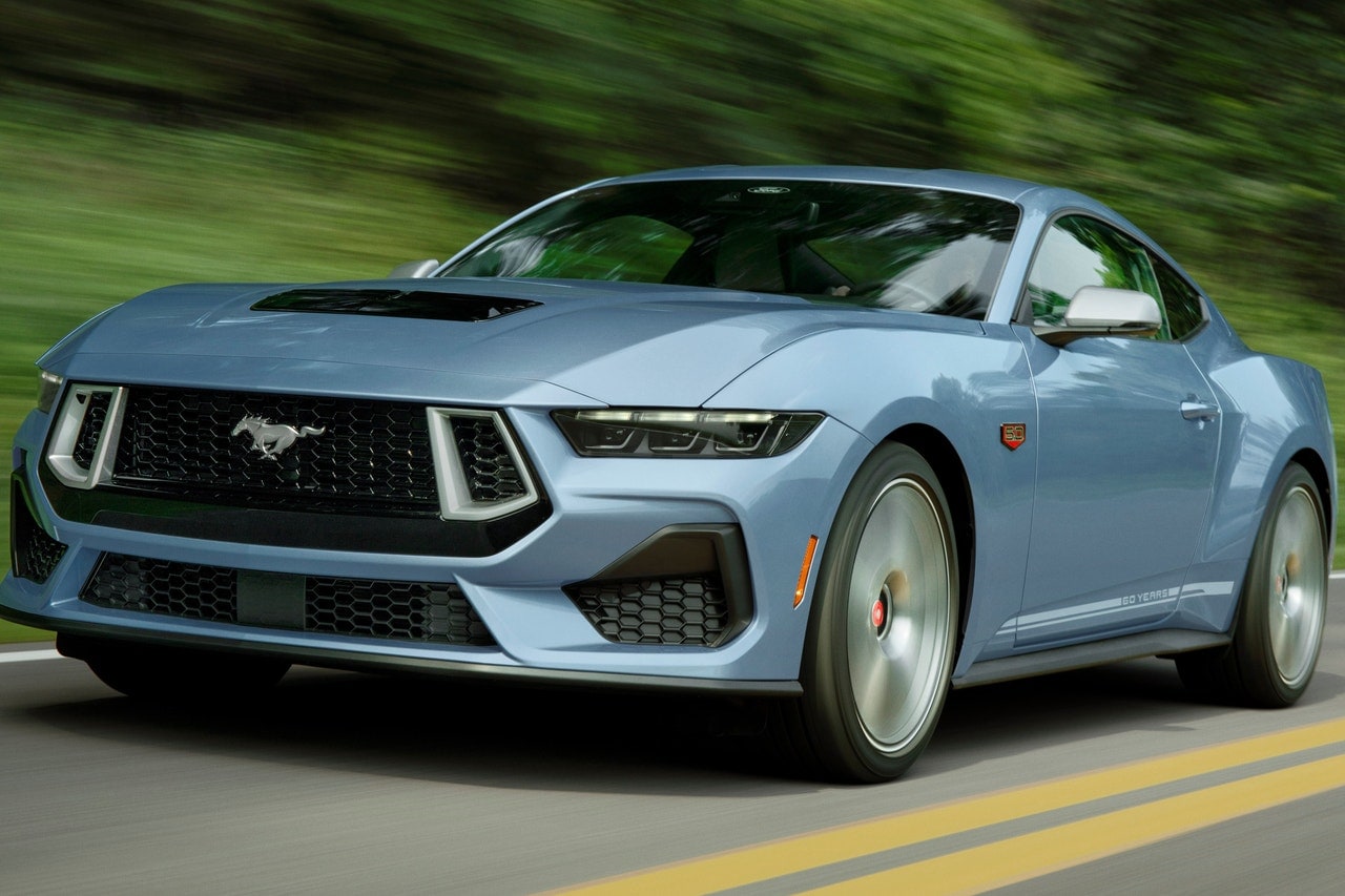 2025 Ford Mustang 60th Anniversary Package Front Angle