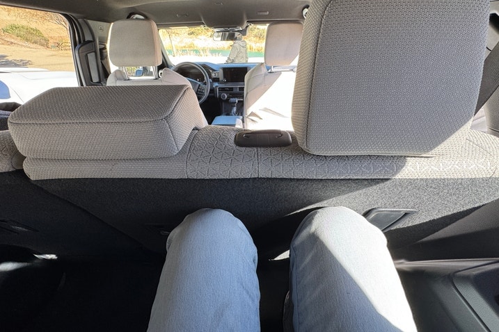 2025 Toyota 4Runner back row