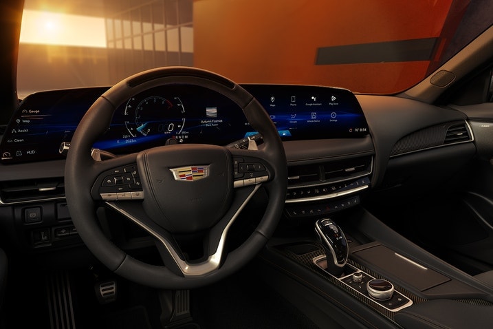 2025 Cadillac CT5 steering wheel