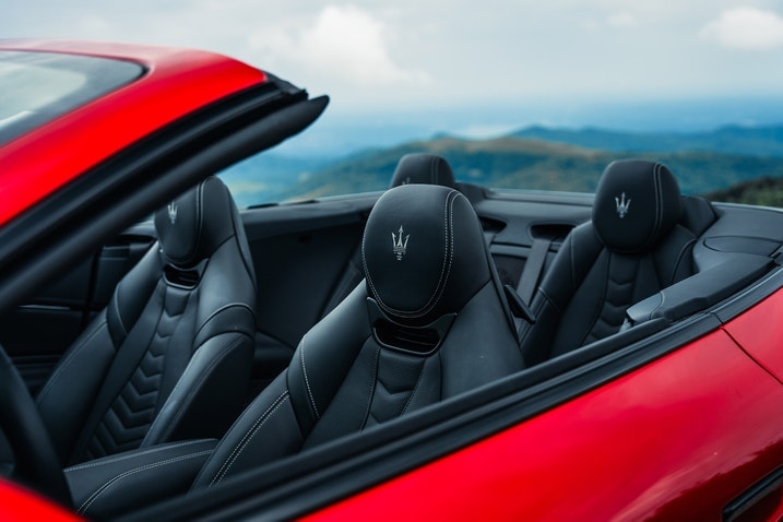 2025 Maserati GranCabrio Trofeo seats