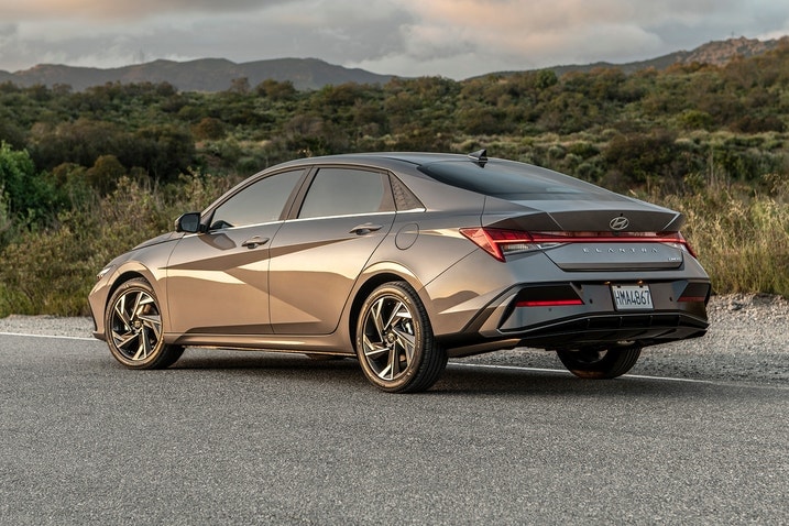 2024 Hyundai Elantra rear