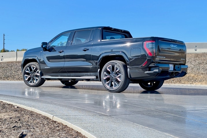 2025 GMC Sierra EV Denali rear