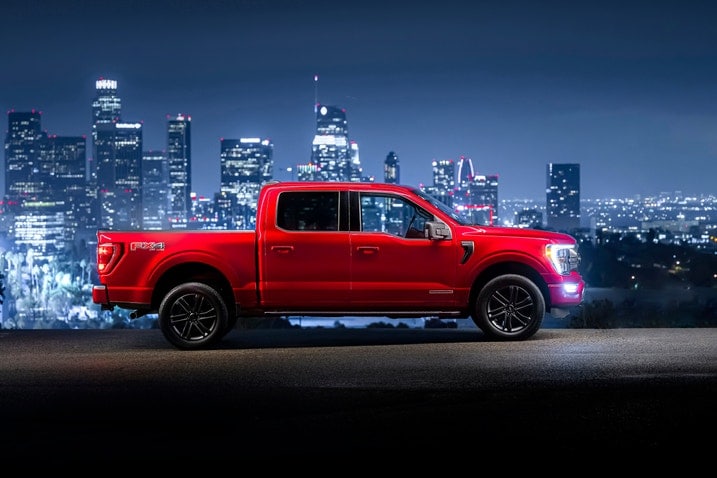 2023 Ford F-150 Hybrid Top Rated Truck exterior