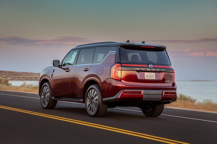 2025 Nissan Armada driving