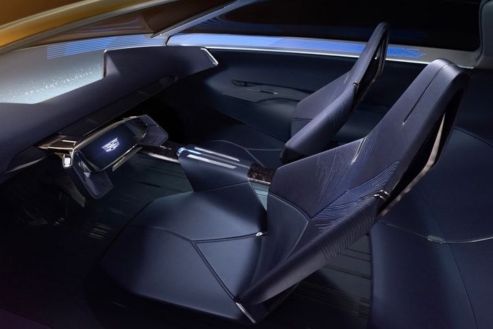 Cadillac Opulent Velocity concept interior