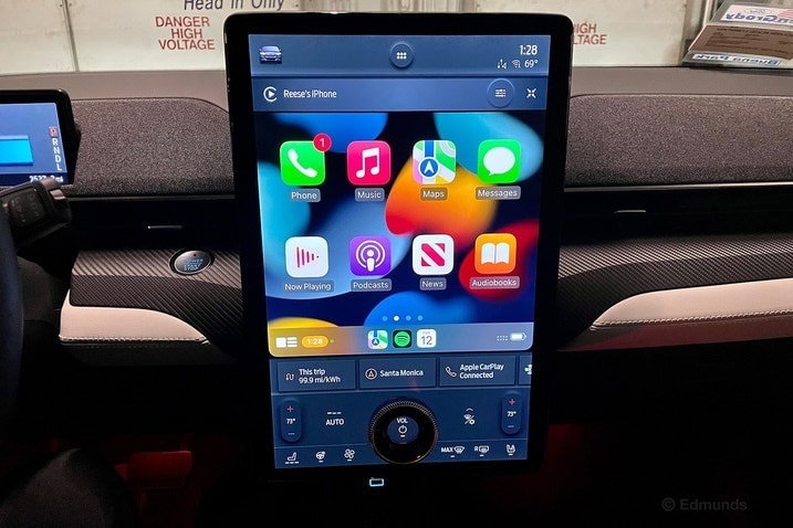 2021 Ford Mustang Mach-E touchscreen