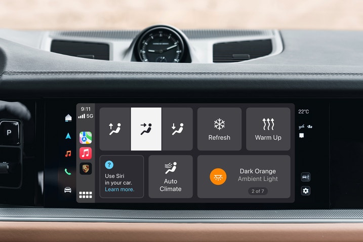 Porsche Apple CarPlay Update
