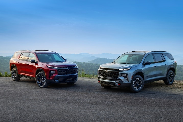 2024 Chevy Traverse RS and Z71