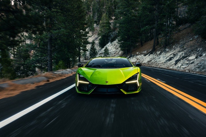 2025 Lamborghini Revuelto driving