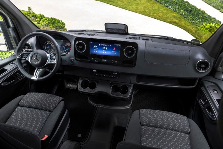 2025 Mercedes-Benz eSprinter front interior