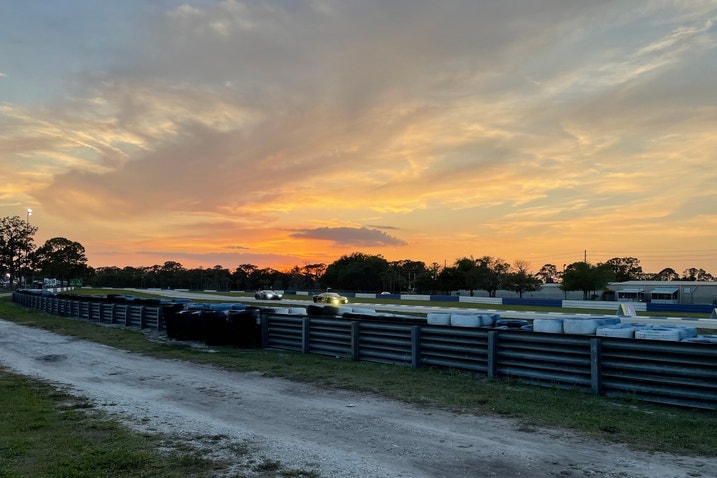 Sunset at Sebring