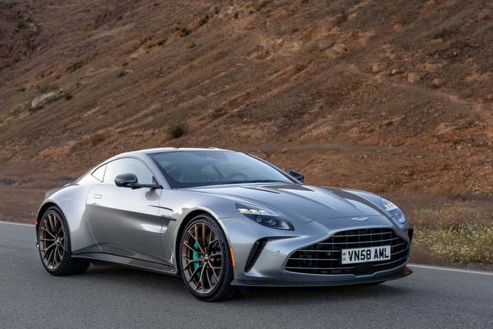 2025 Aston Martin Vantage parked