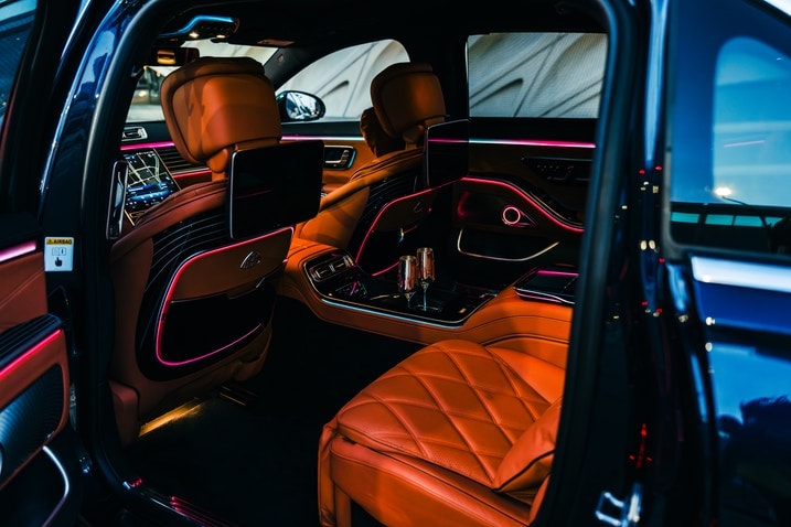 2024 Mercedes-Benz Maybach S 680 interior rear