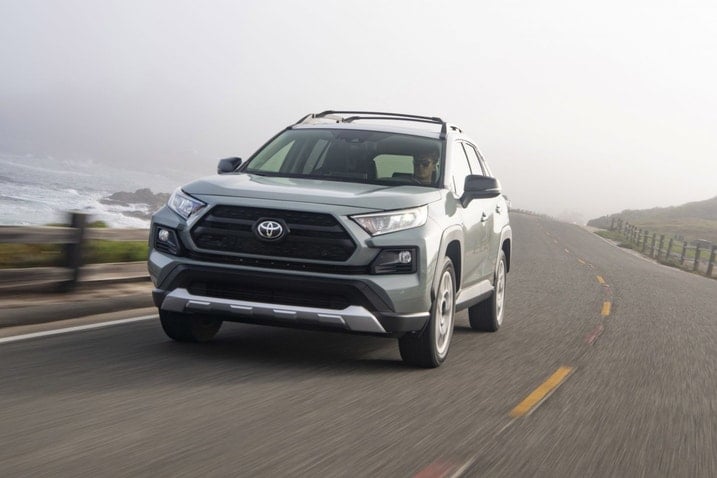 2024 Toyota RAV4 Adventure on the highway