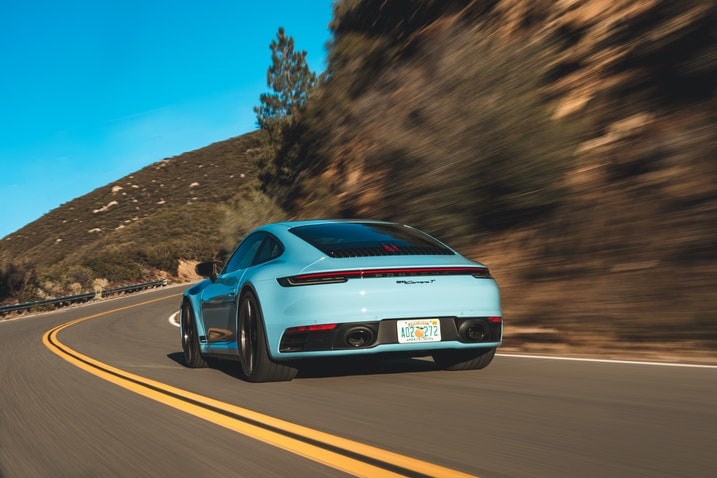 2023 porsche 911 carrera t rear