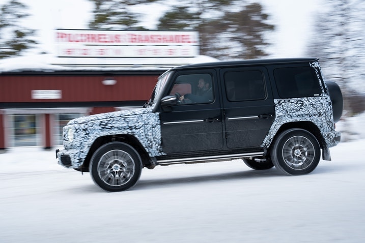 2025 Mercedes-Benz G-Class Prototype profile