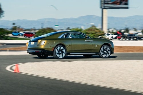 Audi Q8 e-tron driving on highway