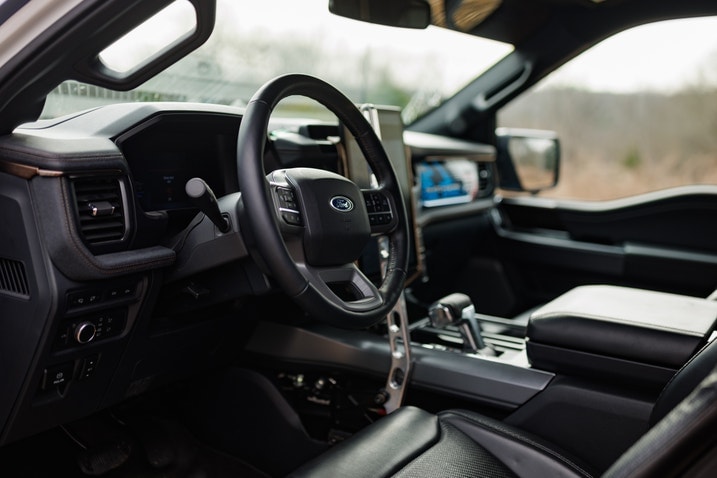 F-150 Lightning Switchgear interior