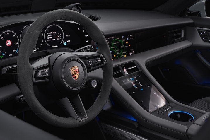 2025 Porsche Taycan interior